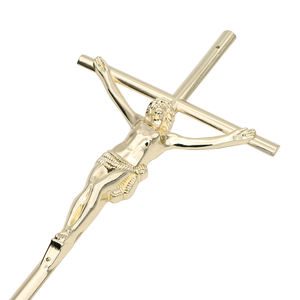 Croix de Jésus Crucifix de style européen pour accessoires funéraires de cercueil funéraire avec croix de cercueil élégante - Product Image 4