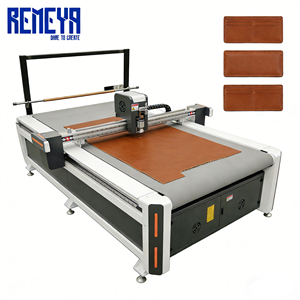 REMEYA <b>Synthetic</b> <b>Leather</b> Jersey Cutting Machine CNC Oscillating Knife Cutter for <b>Leather</b> Fabric - Product Image 6
