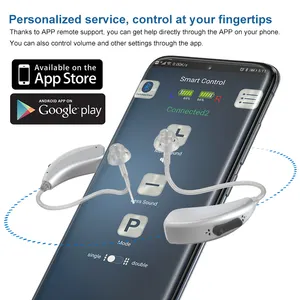 New Product Ideas 2023 Audifonos Bluetooth Earphones Headphones Bte Hearing Aid Digital Rechargeable Hearing Aids