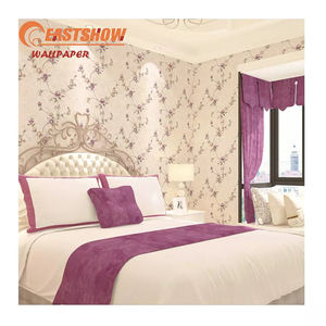 Murales de pared con patrón de flores para interiores de casas, papel tapiz con diseño floral 3d - Product Image 6