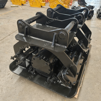 Support de montage S60 standard européen pour compacteur à plaques vibrantes hydrauliques pour excavatrice de 18 tonnes
