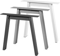 Großhandel Moderne Möbel Kaffee-Sofa-Tisch Industrieller Metall-Eisen-Stahlrahmen Basis Metall-Esstischbeine