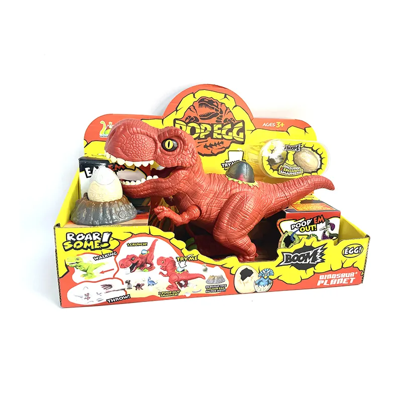 Atacado Kids Educational Dinosaur Brinquedos Com Colocação De Ovos Engolir Ovo Dinossauro Comer Ovo Dinossauro Brinquedos Com Luz E Sons