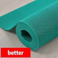 PVC Ausgehöhlte Verdickte Rutschfeste Matte für Toilette, Küche, Garage, Fitness, Outdoor, Teppich, Türmatte, Flur, Badezimmer, Gewerbe