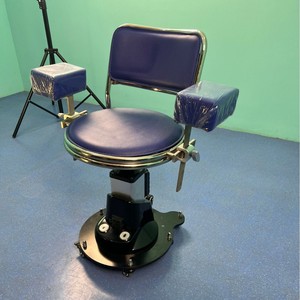 Chaise médicale électrique réglable en hauteur, rotation, usage hospitalier, coussin en mousse en cuir PU - Product Image 4