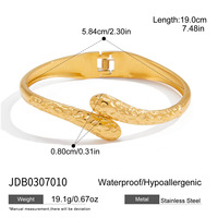 Bracelets ouverts et fermés en forme de marteau, style européen et américain, bijoux tendance pour femmes, sensation de luxe
