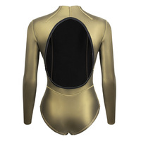 Combinaison de plongée haute élasticité en titane de 2 mm, style bikini une pièce pour la plongée libre, le surf et la natation |   Combinaison de plongée