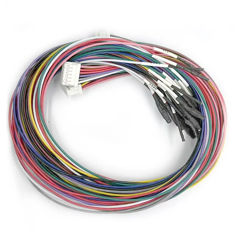 Üretici özelleştirme JST tel kurulu konektörü kadın konut kablo demeti PCB kablo demeti