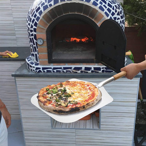 12 "x 14" Pizza Peel con mango <span class=keywords><strong>de</strong></span> <span class=keywords><strong>madera</strong></span>, <span class=keywords><strong>pala</strong></span> <span class=keywords><strong>de</strong></span> Pizza <span class=keywords><strong>pala</strong></span> <span class=keywords><strong>de</strong></span> aluminio <span class=keywords><strong>para</strong></span> hornear Pizza casera <span class=keywords><strong>pan</strong></span> <span class=keywords><strong>horno</strong></span> cocina herramientas <span class=keywords><strong>para</strong></span> hornear - Product Image 6