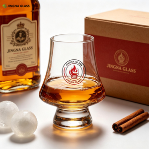 Vaso de Degustación de Whisky de 250 ml con Logotipo Personalizado, Vaso Transparente Tipo <span class=keywords><strong>Glencairn</strong></span>, Vaso de Cristal para Whisky, Brandy, Vodka, Ginebra - Product Image 5