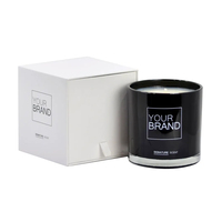 Boîtes d'emballage de luxe personnalisées pour bougies en gros, pots à bougies vides avec couvercle et emballages