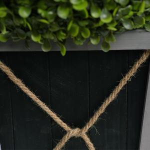 شجرة عشب خشب البقس الصناعي من البلاستيك توبياري كرة شجرة ديكور منزلي داخلي خارجي شجيرات بوعاء للشرفة الأمامية - Product Image 4