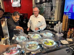 2025 thương mại bán hàng tốt nhất bán hàng trực tiếp Miles Galaxy Pro V6 hiển thị trường hợp và pozzetti kết hợp hoàn hảo tất cả trong một nhà sản xuất Gelato - Product Image 4