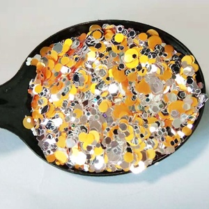 <span class=keywords><strong>Glitter</strong></span> Olografico Esagonale JSG JS135 in PET Non Tossico, Extra Fine, Oro Giallo, per Sublimazione, Vendita all'Ingrosso 2023 - Product Image 5