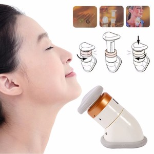 Masajeador facial y de cuello con batería y control mecánico para adelgazar el mentón y reducir la papada - Product Image 1