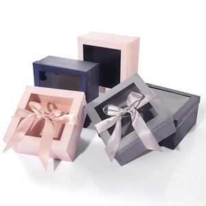 กล่องของขวัญสุดหรู รูปหัวใจ ทำจากกระดาษแข็งหลากสี พร้อมริบบิ้น - Product Image 5