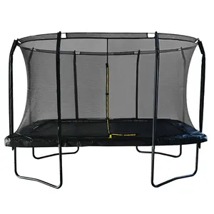 Funjump New Arrival 8x12ft Bungee Jumping Rechthoekige Trampoline Met Behuizing