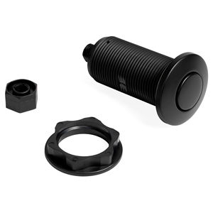 เครื่องกำจัดขยะในครัวแบบ1-in-1-OUT สีดำด้านช่องเดี่ยวสาย16AWG 1-in-1-OUT อ่างล้างแรงดันกำจัดขยะด้านบน - Product Image 3