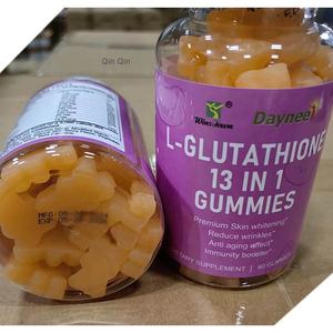 Marca privada brillo gomoso Caramelo Suave brillante MULT vitamina colágeno gomitas piel 13IN1 caramelo piel blanqueamiento de la piel gomitas - Product Image 2