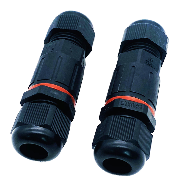 MC44 IP67 Waterproof PV DC Solar Connector 1000V/1500V 30A/45A/60A ABS/Nylon Power Solar Panel Cable Connector for Solar PV