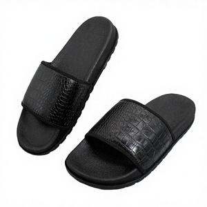 New Trend Designer PVC Anti-Slip Steel Toe Open Toe Breathable Custom Printed Men's Women's Sporty Soft <b>Slide</b> Sandals - Product Image 2