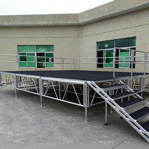 เวทีเคลื่อนที่แบบพรม เวทีจัดงานเคลื่อนที่ เวทีพกพา เวทีกลางแจ้งสำหรับคอนเสิร์ต เวทีอลูมิเนียมสำหรับโบสถ์ - Product Image 1