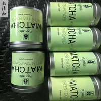 Poudre de thé vert Matcha biologique de qualité cérémoniale, boissons au thé vert Matcha, fournisseur en gros d'emballages OEM de Matcha