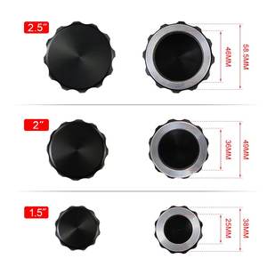 OD2.5อัลลอย "3" 1.5 "Bung และฝาปิดเชื่อมที่คอฟิลเลอร์ที่มีฝาปิดถังน้ำมัน/น้ำมัน, ถังน้ำ, หม้อน้ำและฝาปิดน้ำหล่อเย็น - Product Image 6