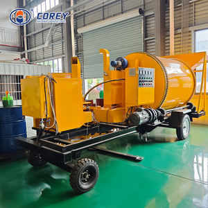 Nouvelle Centrale à Asphalte Portable Corey Factory PLC 500KG, Mini Malaxeur Mobile à Chargement Rapide 3000L - Product Image 1