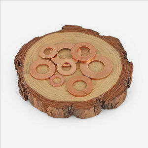 Arandela de cuña de cobre para coche de alta presión personalizada M6 M8 M10 M12 M14 M16 M18 M20 arandelas planas métricas de cobre rojo - Product Image 1