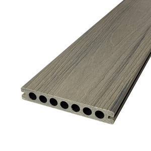 Hiện đại mới WPC decking chống nước dễ dàng bấm vào chống trượt hạt gỗ chải nhân tạo Hollow Composite phòng tắm tầng hầm - Product Image 4