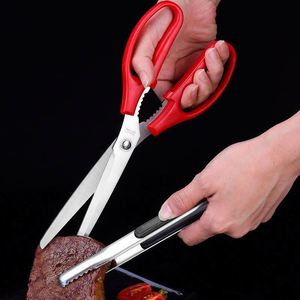 Hot Sale Household Vegetables Scissors Stainless Steel <b>Kitchen</b> Scissor Manufacturers Roast Meat <b>Kitchen</b> Scissors - Product Image 2