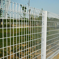 Valla Curva 3D Soldada a Medida OEM de Fábrica, Panel de Malla Galvanizada de Alta Resistencia para Protección Perimetral de Villas y Sitios Agrícolas