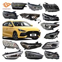 Vente en gros de phares avant halogènes, xénon et LED pour MG3 MG4 MG5 MG6 MG7, système d'éclairage automobile avec lentille transparente en ABS, fourniture d'usine