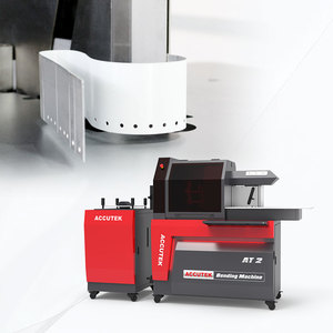 Accutek AT2 Unique Tech-Máquina dobladora de letras de canal de acero inoxidable para letreros 3D - Product Image 5