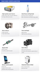 Máquina de corte por láser de fibra de hoja de metal económica 3KW para cortar <span class=keywords><strong>CS</strong></span>, SS,AL - Product Image 6