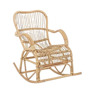 Sedia a Dondolo in Rattan Sintetico per Balcone e Soggiorno, <span class=keywords><strong>Mobili</strong></span> da Esterno in Polyrattan per Casa e Cameretta - Product Image 1