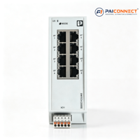 2702324 FL SWITCH 2008 Commutateur Ethernet industriel géré 8 ports RJ45 10/100 Mbps Rail DIN Commutateur réseau PROFINET