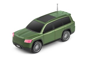 Nuevo Altavoz Inalámbrico para Auto GU-168 con Diseño Creativo de Auto Solar, Radio <span class=keywords><strong>FM</strong></span>/TF/USB, Altavoz Estéreo con Bajos, Altavoz Bluetooth Activo - Product Image 4