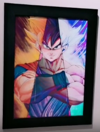 Snelle levering 30x40cm Japanse Anime 3D Lenticulaire Poster |   Bewegingsveranderende flip-art |   HD wanddecoratie voor thuis/kantoor - Product Image 6