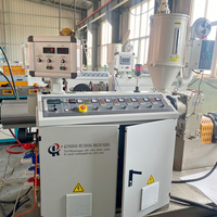Ligne de production personnalisée de tuyaux ondulés à paroi simple multi-diamètres, capacité de production requise, variateur de fréquence ABB