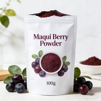 Poudre de Maqui Berry de haute qualité, poudre de fruit de Maqui Berry, poudre de Maqui Berry lyophilisée, fabrication en usine, OEM