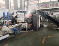Machine de granulation et de pelletisation automatique haute sécurité et économe en énergie pour le recyclage du plastique, 350-500 kg/h, pour déchets PP/PE LDPE/HDPE - Vente chaude