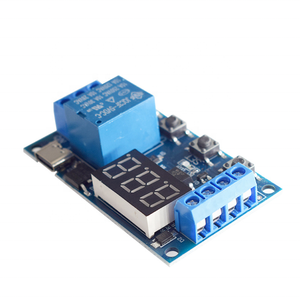 1 kênh 5V Relay <span class=keywords><strong>6</strong></span>-30V Relay Module off/on switch kích hoạt Thời gian trễ mạch hẹn giờ chu kỳ 999 phút điều chỉnh XY-J02 - Product Image 2