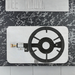 Fogão Portátil a Gás Butano Mini com Queimador de Ferro Fundido, Eficiência Energética Classe A, 4000W para Uso Externo e Hoteleiro, Instalação Embutida - Product Image 3