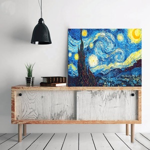 Famoso taladro completo ronda diamantes de imitación <span class=keywords><strong>noche</strong></span> estrellada de <span class=keywords><strong>Van</strong></span> <span class=keywords><strong>Gogh</strong></span> pintura diamante - Product Image 4