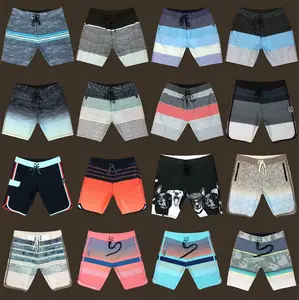 2023 new custom stretch surf beach board shorts uomo tessuto per uomo costumi da bagno beach shorts trunks