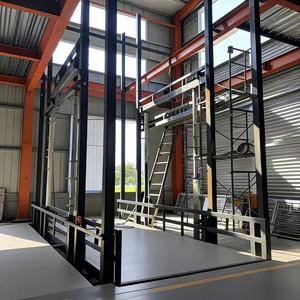 Гидравлический грузовой подъемник с простой установкой, не требующий шахты, вертикальная платформа для перевозки грузов, в продаже - Product Image 1