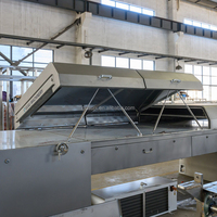 GUSU Nieuwe 400/600mm RVS 304 Chocolade Snack Koeltunnel CE ISO Gecertificeerd