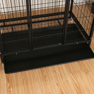 Cage de reproduction pour chiens de grande taille en acier inoxydable, en métal, de qualité supérieure, bon marché, en gros, avec roues - Product Image 6